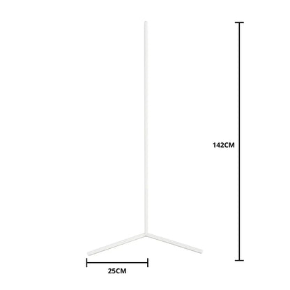 Minimalistische RGB-LED-Eckstehleuchte, dimmbar mit Fernbedienung
