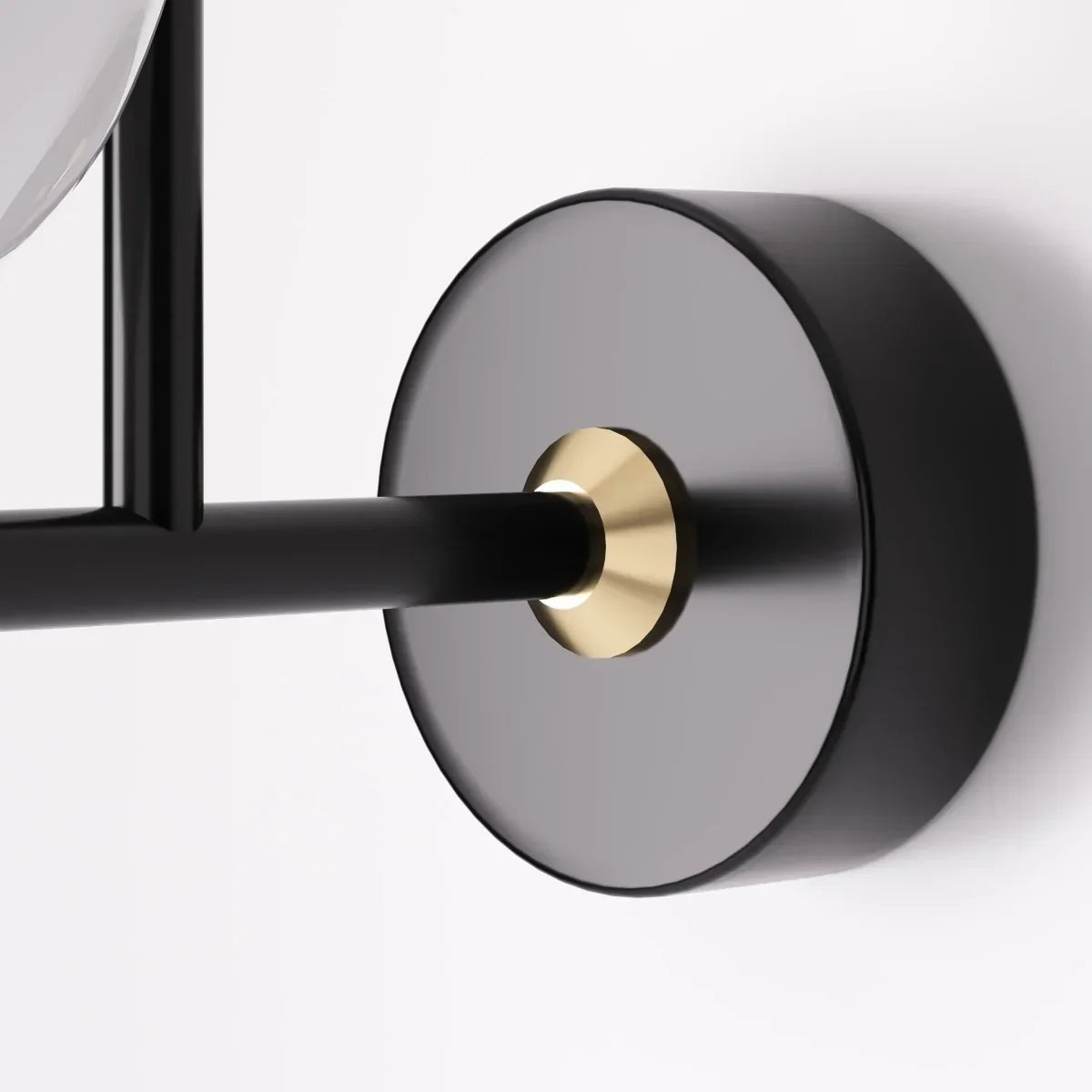 Moderne Schwalben-Wandleuchte mit Acryl-Diffusor