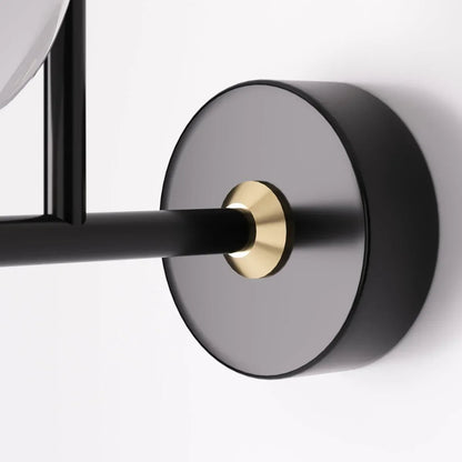 Moderne Schwalben-Wandleuchte mit Acryl-Diffusor